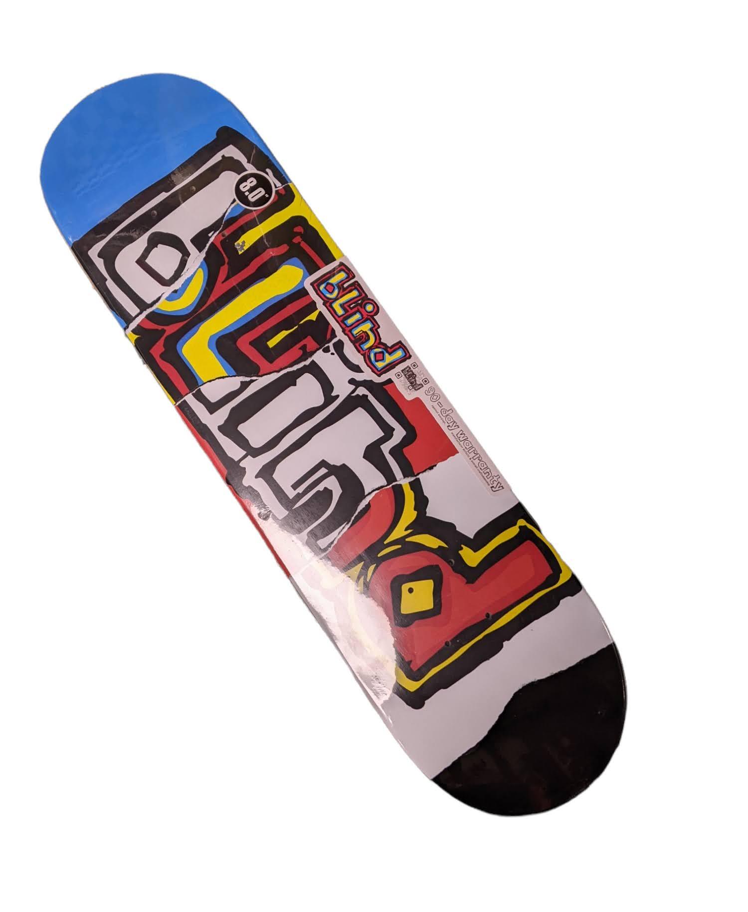 BLIND OG RIPPED DECK 8.0 MULTI | N.B. Skate Shop